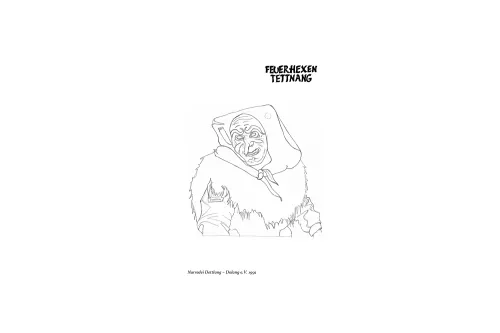 Anzeigebild Malvorlagen Hex Portrait