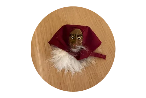 Feuerhexen M&auml;skchen klein